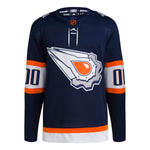Sewing Kit for Edmonton Oilers Navy Reverse Retro Jersey