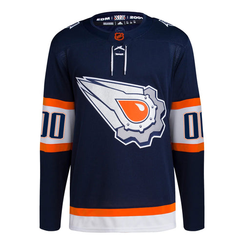 Edmonton Oilers Kids Navy Reverse Retro Blank Jersey – ICE District  Authentics