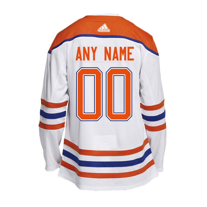 Sewing Kit for Edmonton Oilers White Reverse Retro Jersey