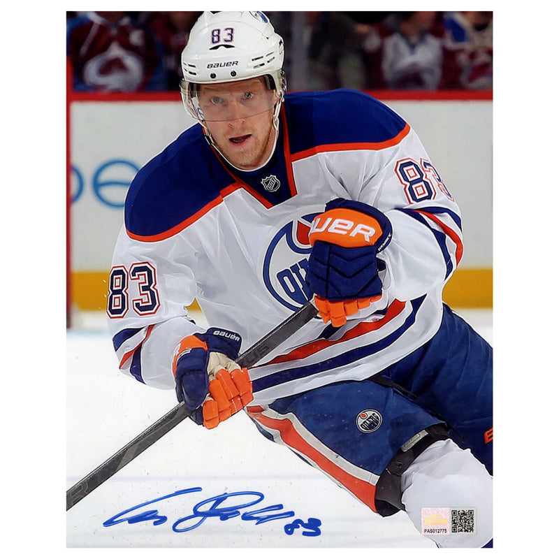 Ales Hemsky Signed Edmonton Oilers - Closeup - 8x10 Photo