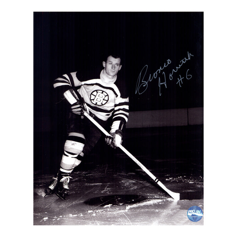 Bronco Horvath Boston Bruins Autographed 8x10 Photo