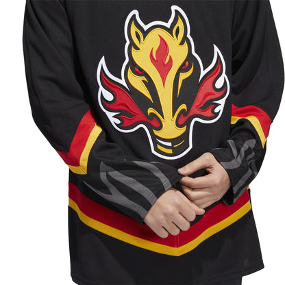Calgary Flames adidas Pro Primegreen Third Black Jersey – Pro Am