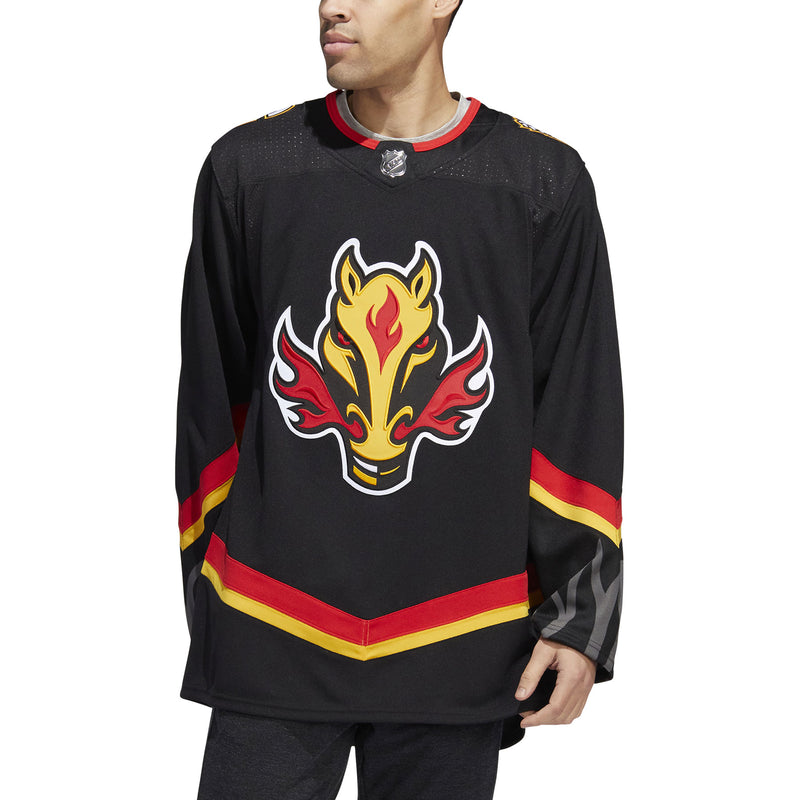 Calgary Flames adidas Pro Primegreen Third Black Jersey