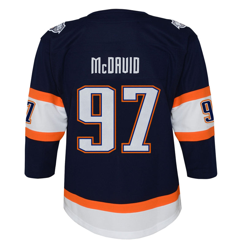 Connor McDavid Edmonton Oilers Toddler Reverse Retro Replica Jersey