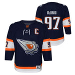 Connor McDavid Edmonton Oilers Toddler Reverse Retro Replica Jersey