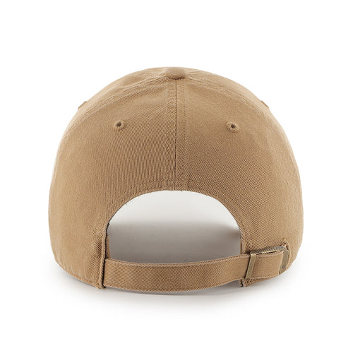 Back view of '47 Dune Clean Up Cap; hat design features self-fabric strap for adjusting fit and size.