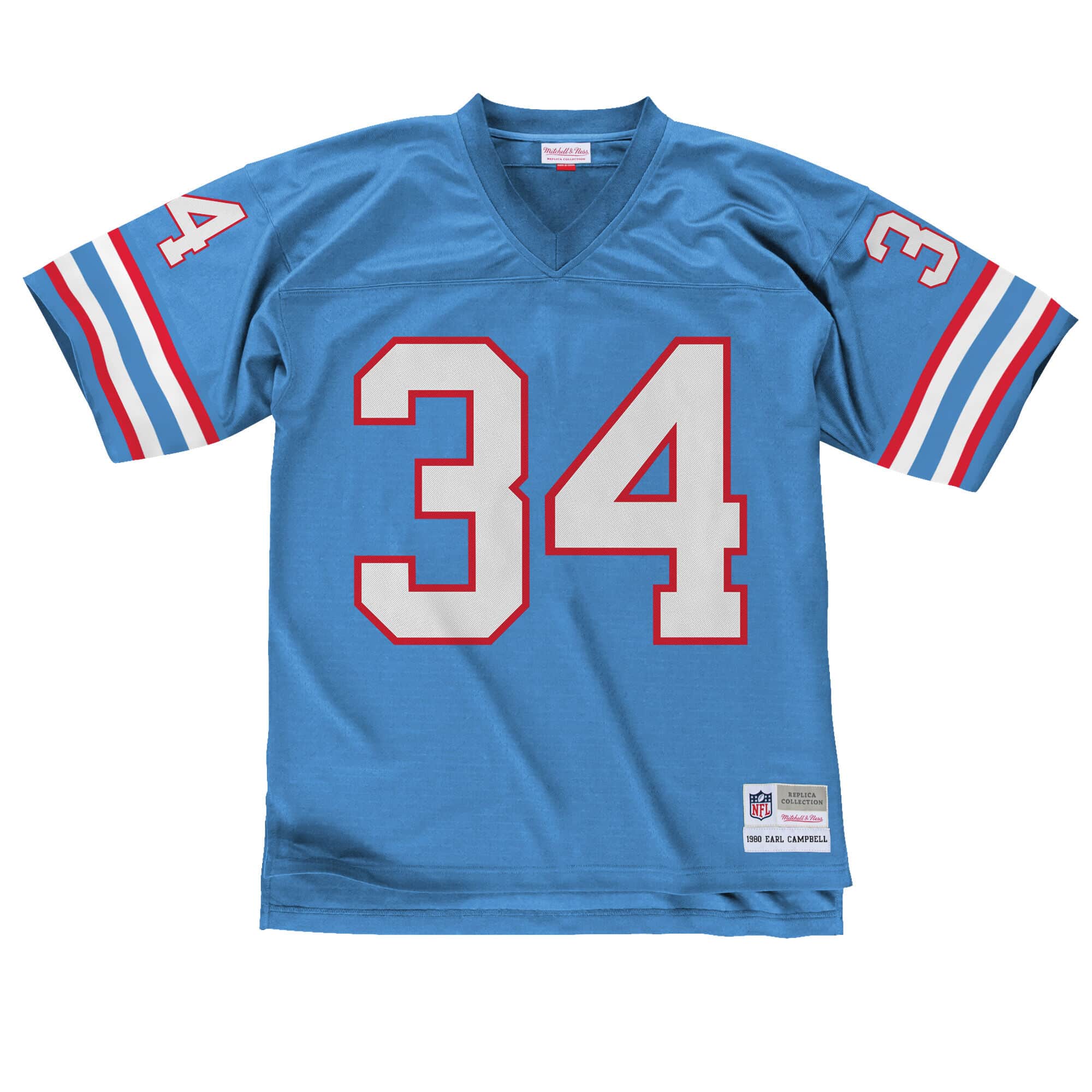 Earl Campbell Mitchell Ness Houston Oilers Legacy Jersey 1980