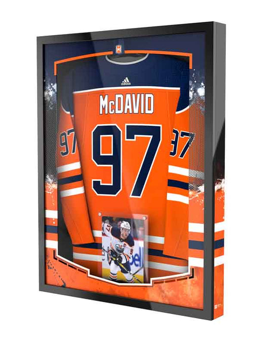 Edmonton 2017 - 2022 Orange All Star Jersey Show Case
