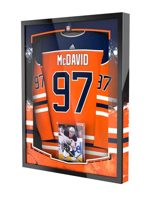 Edmonton 2017 - 2022 Orange All Star Jersey Show Case