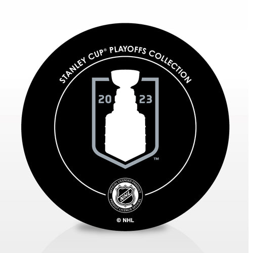 Edmonton Oilers 2023 Stanley Cup Playoffs Lockup Puck