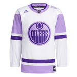 Edmonton Oilers adidas NHL Authentic Hockey Fights Cancer Jersey