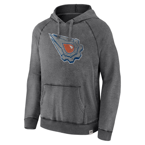 Edmonton Oilers Fanatics Reverse Retro Snow Washed Hoodie