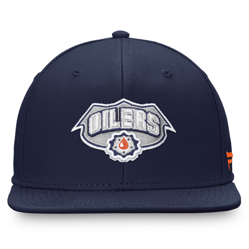 Edmonton Oilers Reverse Retro Fanatics Fitted Cap