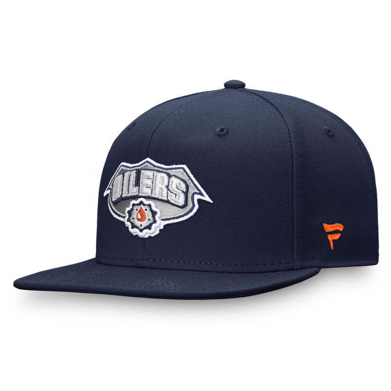 Edmonton Oilers Reverse Retro Fanatics Fitted Cap