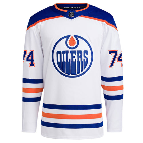 Stuart Skinner Edmonton Oilers NHL Authentic Pro Road Jersey with On Ice Cresting