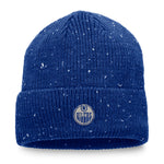 Edmonton Oilers Authentic Pro Merino Wool Cuffed Knit Hat