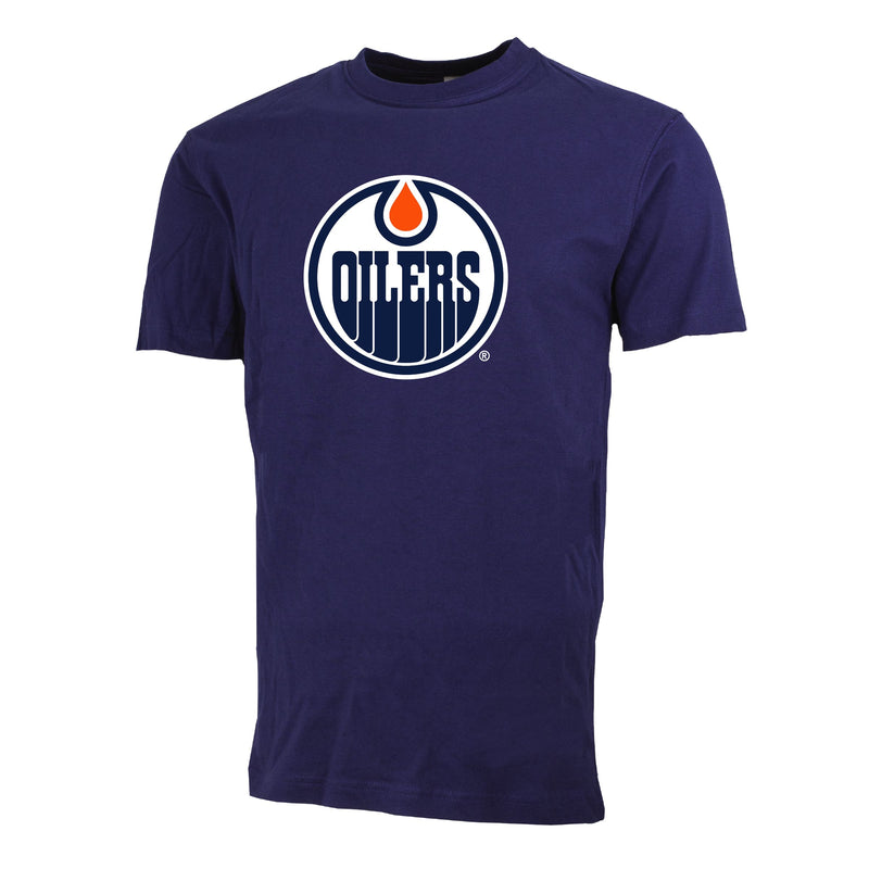 Edmonton Oilers '47 Blue Team Logo Tee