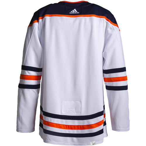 Edmonton Oilers adidas Pro Primegreen Road / White Jersey