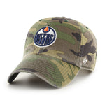 Edmonton Oilers Camo '47 Clean Up Cap