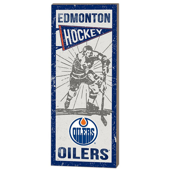 Edmonton Oilers Vintage Player Plaque