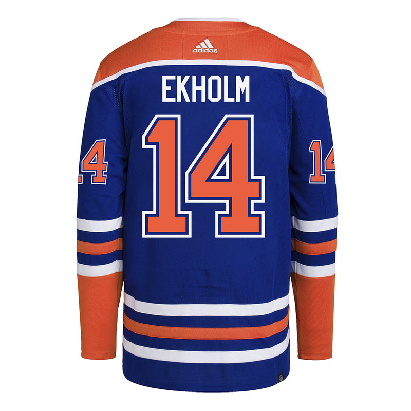 Mattias Ekholm Edmonton Oilers NHL Authentic Pro Home Jersey with On Ice Cresting