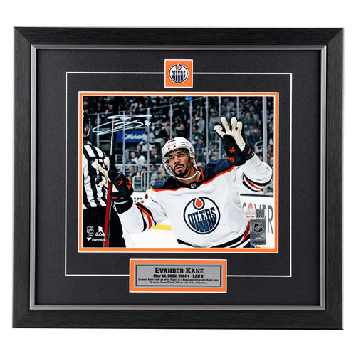 Evander Kane Signed Edmonton Oilers - Game Seven Baby - 8x10 Photo