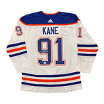 Evander Kane Signed Edmonton Oilers adidas Road White Pro Jersey