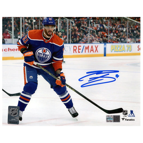 Ethan Bear Edmonton Oilers Autographed 8x10 Photo – Pro Am Sports