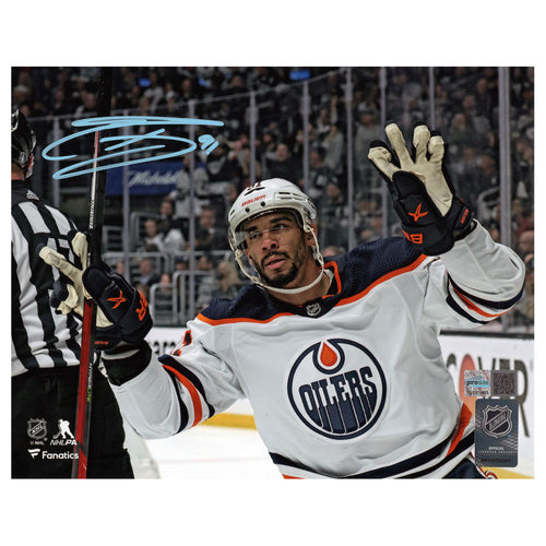 Ethan Bear Edmonton Oilers Autographed 8x10 Photo – Pro Am Sports