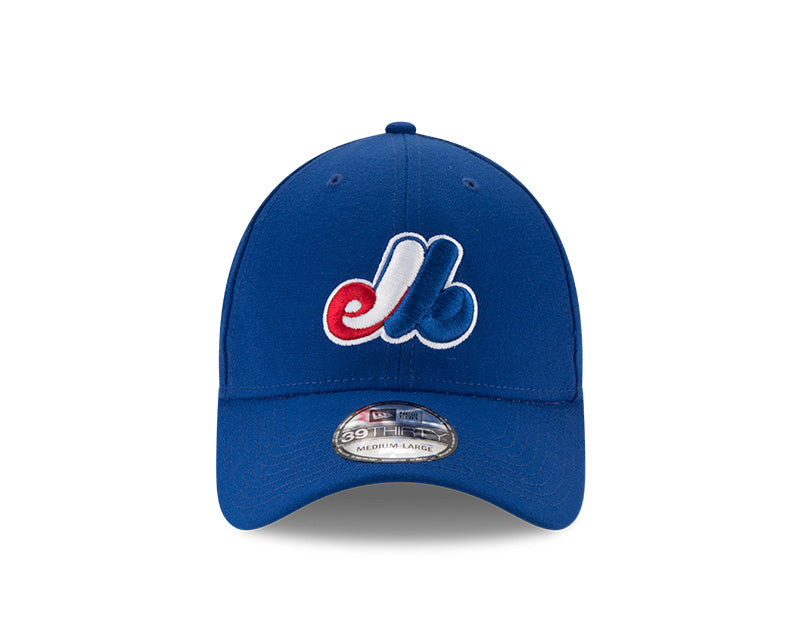 Montreal Expos Royal New Era 39Thirty Team Classic Cap