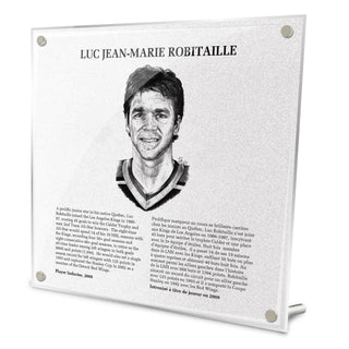 Luc Robitaille Replica Hall of Fame Plaque