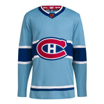 Montreal Canadiens adidas Authentic Reverse Retro Blue Jersey