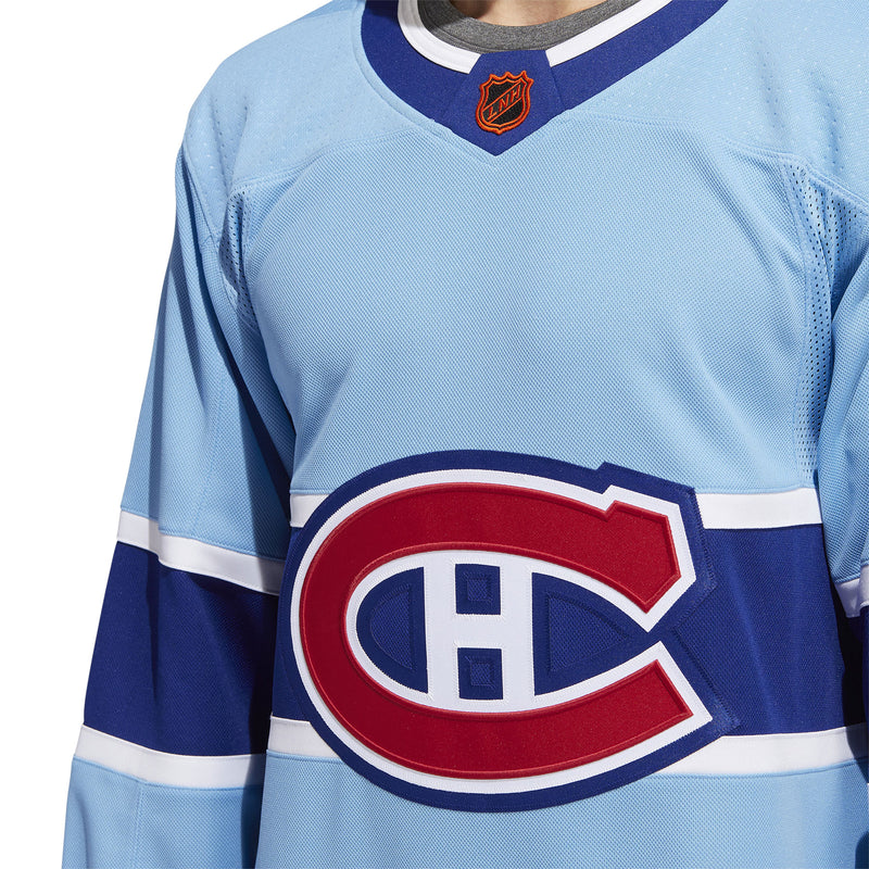 Montreal Canadiens adidas Authentic Reverse Retro Blue Jersey