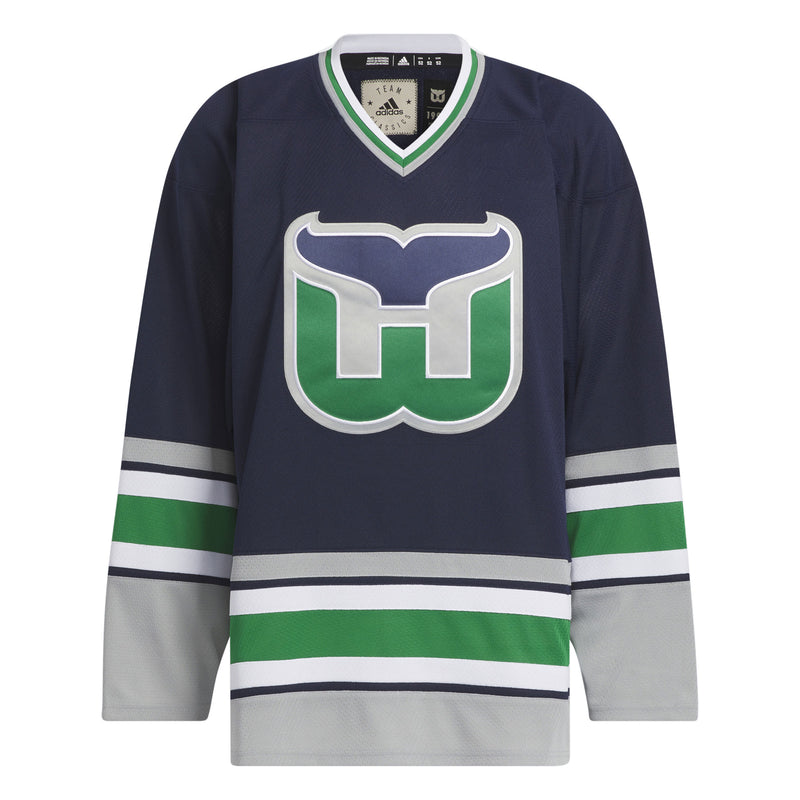 Hartford Whalers 1992 adidas Vintage Team Classics Jersey