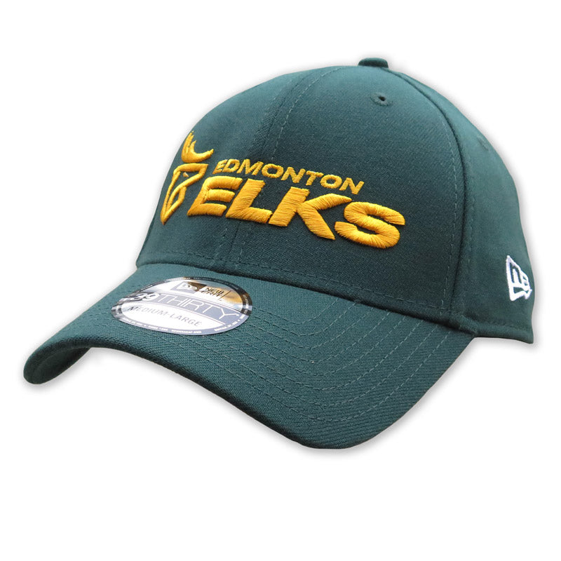 Edmonton Elks New Era 39THIRTY Wordmark Logo Cap