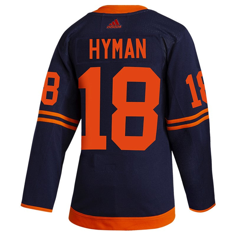 Zach Hyman Edmonton Oilers NHL Authentic Pro Alternate Jersey