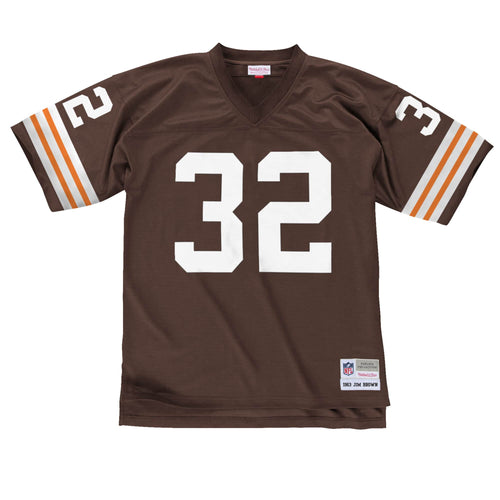Jim Brown Mitchell & Ness Cleveland Browns Legacy Jersey 1963