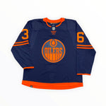 Jack Campbell Edmonton Oilers Signed Third adidas Pro Jersey