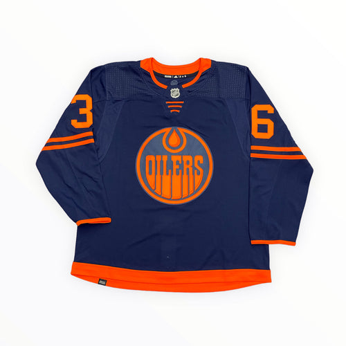 Jack Campbell Edmonton Oilers Signed Third adidas Pro Jersey