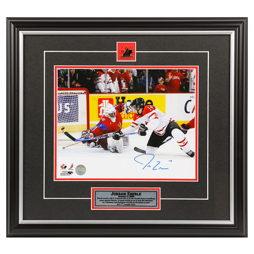 Jordan Eberle Team Canada Autographed 8x10 Photo