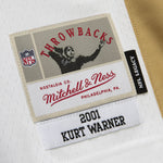 Kurt Warner Mitchell & Ness St. Louis Rams Legacy Jersey 2001