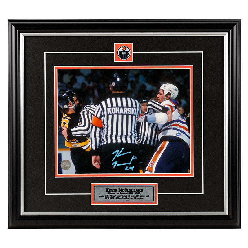 Kevin McClelland Edmonton Oilers Autographed 8x10 Photo