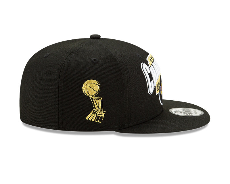 Los Angeles Lakers New Era 9Fifty 2020 NBA Champions Locker Room Hat