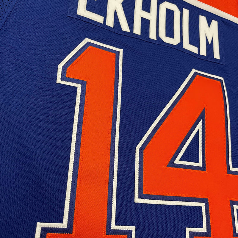 Mattias Ekholm Edmonton Oilers NHL Authentic Pro Home Jersey with On Ice Cresting