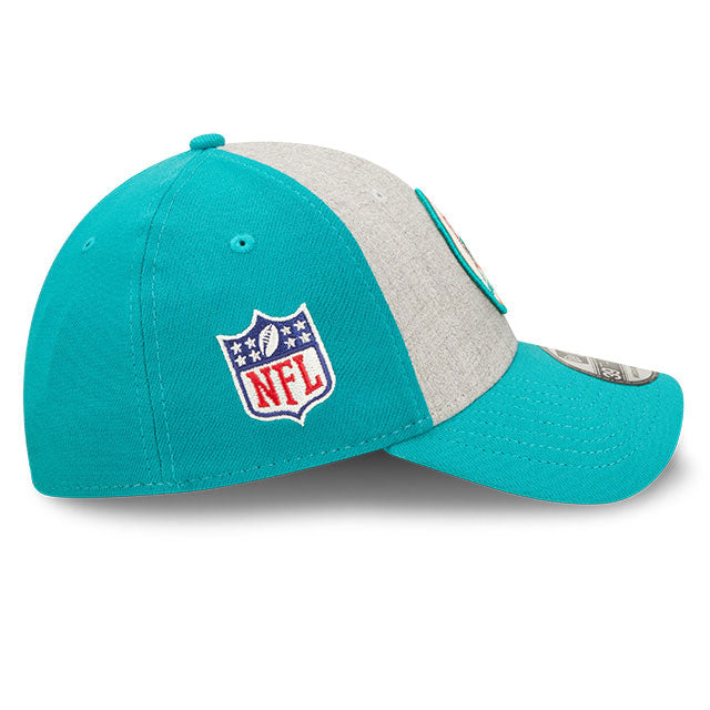 Miami Dolphins 2022 NFL DRAFT Black-Aqua Fitted Hat