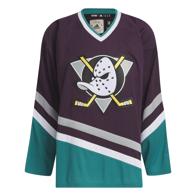 Mighty Ducks Of Anaheim 1993 adidas Vintage Team Classics Jersey