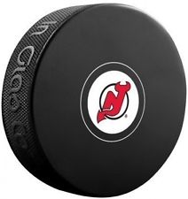 New Jersey Devils Unsigned Puck