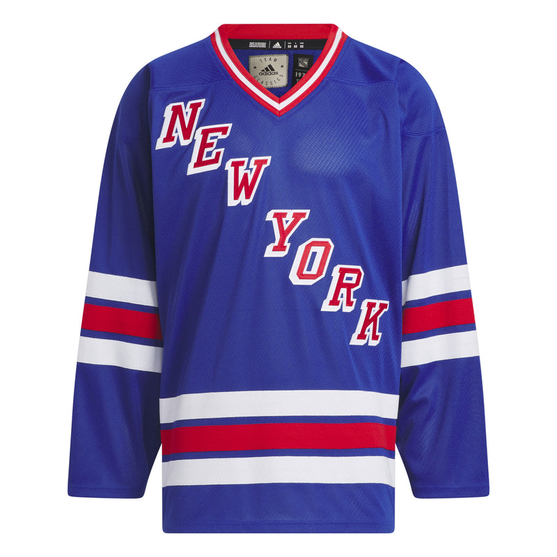 Vintage 1980s New York Rangers NHL CCM Hockey Jersey / 