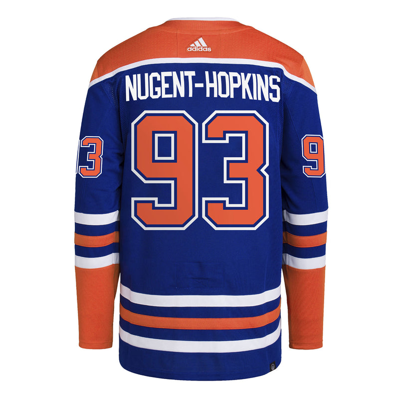 Ryan Nugent-Hopkins Edmonton Oilers NHL Authentic Pro Home Jersey with On Ice Cresting