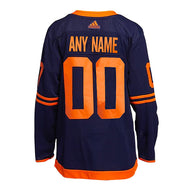 Sewing Kit for Edmonton Oilers Third / Alternate Navy Jersey